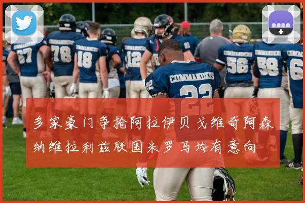 多家豪门争抢阿拉伊贝戈维奇阿森纳维拉利兹联国米罗马均有意向